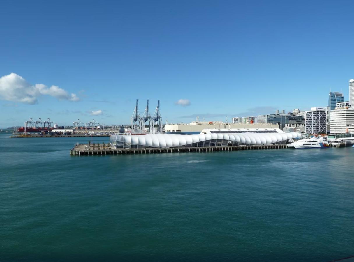 Waterfront Seaview Hotel Apartment - Same Building Block As Auckland Hilton Екстериор снимка
