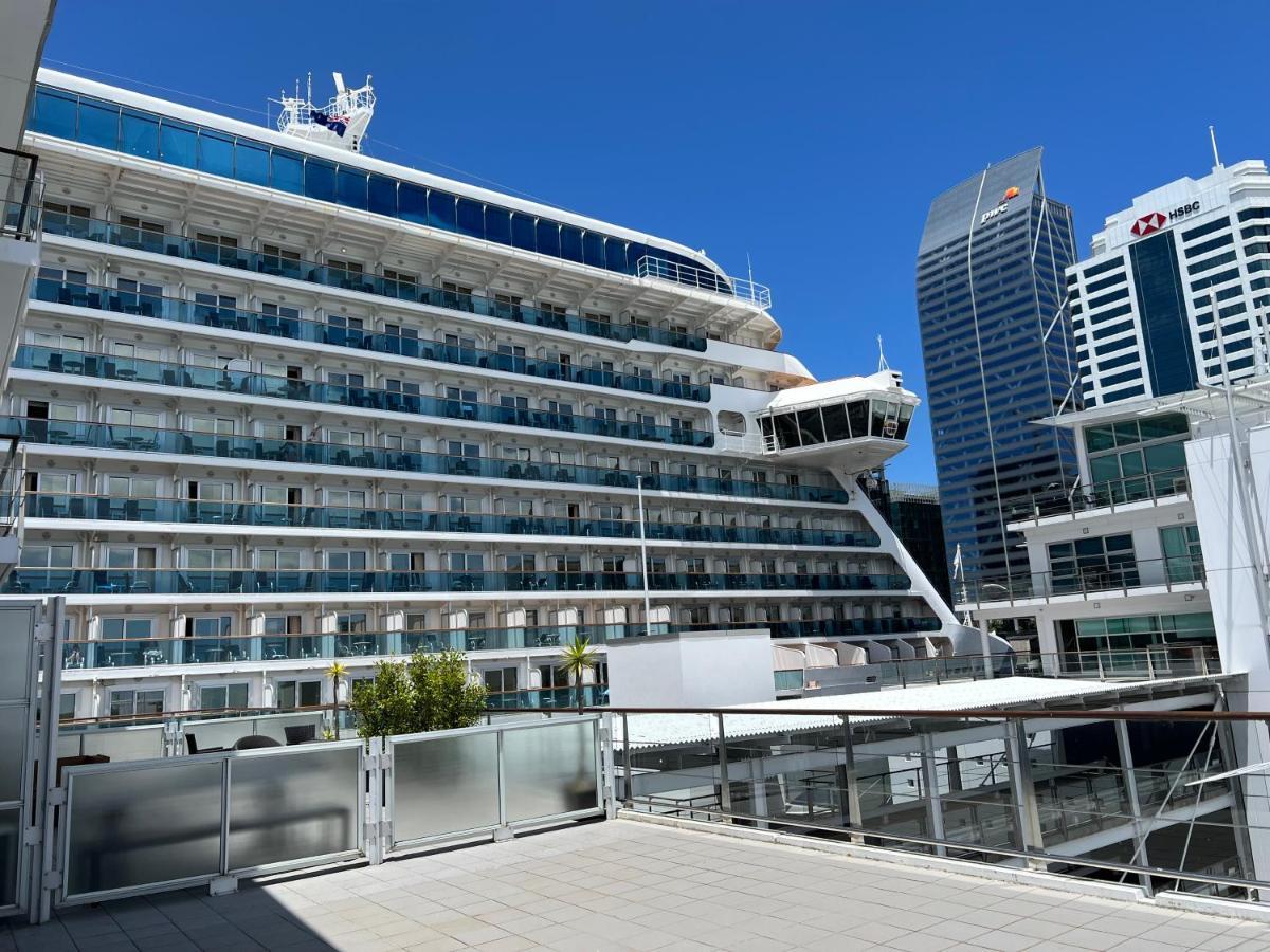 Waterfront Seaview Hotel Apartment - Same Building Block As Auckland Hilton Екстериор снимка