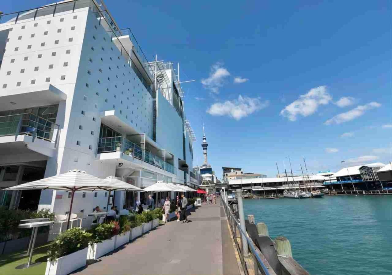 Waterfront Seaview Hotel Apartment - Same Building Block As Auckland Hilton Екстериор снимка