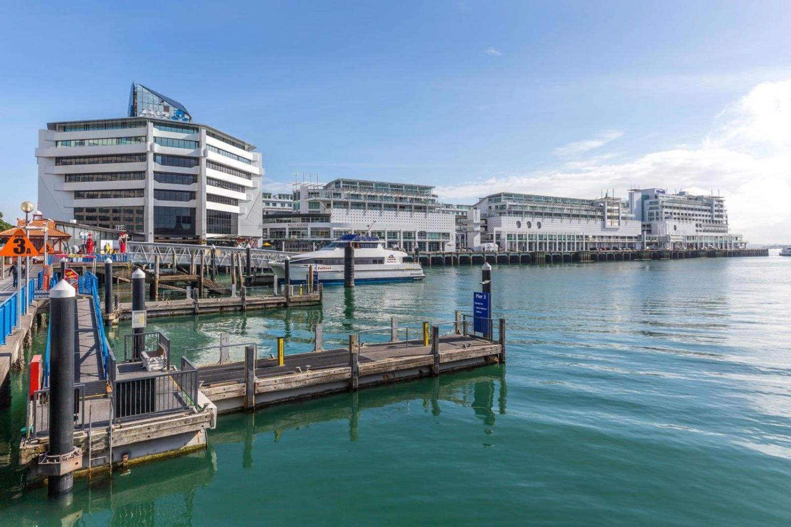 Waterfront Seaview Hotel Apartment - Same Building Block As Auckland Hilton Екстериор снимка